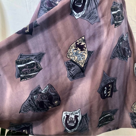 Vintage 1980s/90s Abstract Print Handmade Skirt Set - Picture 12 of 13